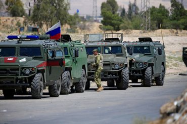 Российские офицеры попали в засаду в Сирии