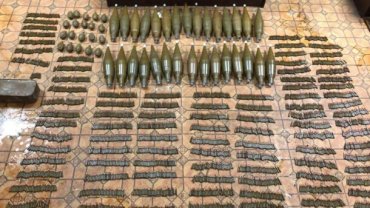 В  Запорожской области обнаружили тысячи боеприпасов времен Второй мировой войны