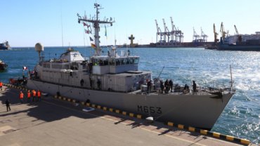 В Одессу зашел корабль НАТО