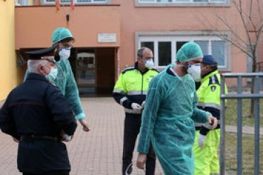 За сутки в Италии от осложнений коронавируса умерли 133 человека