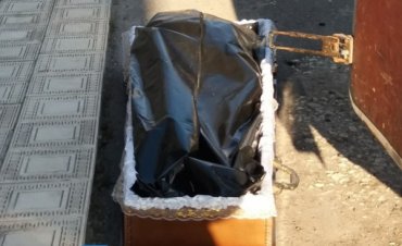 На Тернопольщине тело погибшего от коронавируса пенсионера выбросили на улицу в пакете