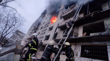 19-й день войны. Утро Киев: снаряд попал в 9-этажку на Оболони, 2 погибших