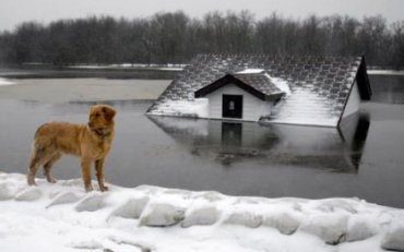 В десяти областях Украины начался потоп