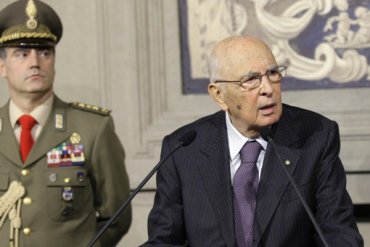 Джорджо Наполитано будет президентом Италии до 94 лет