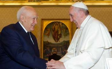 Папа Франциск встретился с Президентом Греции