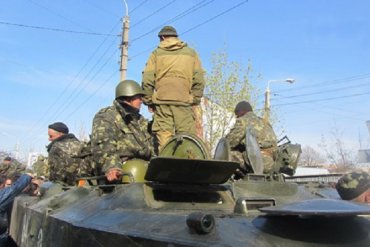 В Донецкой области обстреляли украинских десантников