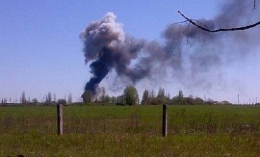Украинский вертолет уничтожил снайпер