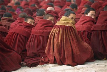 Тибетские монахи, завидев обнаженную женщину, возбуждены уже несколько суток