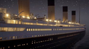 Воссоздано крушение Титаника в реальном времени