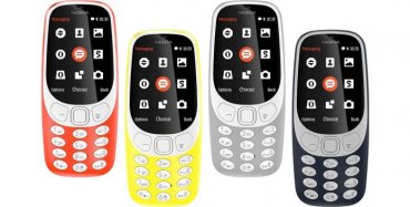 Стала известна стоимость Nokia 3310 в Украине