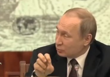 Путин назвал себя ангелом, который поедает чертей