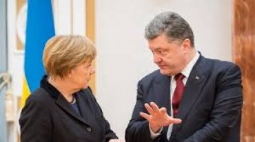 Порошенко собирается в Германию на переговоры с Меркель