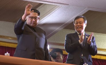Ким Чен Ын посетил концерт южнокорейских поп-музыкантов в Пхеньяне