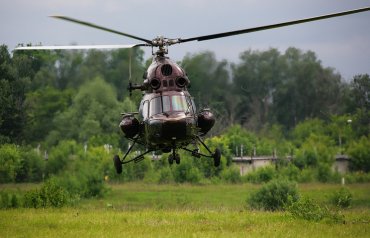 В России разбился военный вертолет