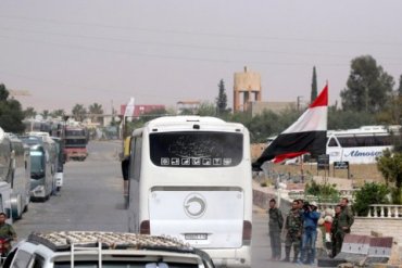 В Сирии обстреляли автобус с российскими журналистами