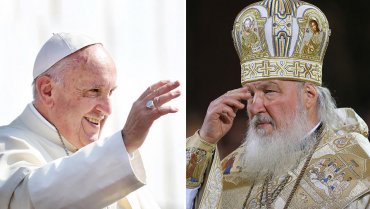 Патриарх Кирилл обсудил с папой Франциском ракетные удары по Сирии