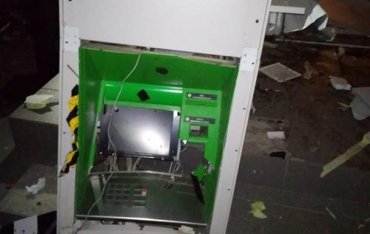 В Днепропетровской области в сельсовете подорвали банкомат