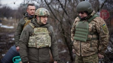 Президент Украины Владимир Зеленский прибыл с рабочей поездкой в Донбасс