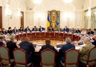 На заседание СНБО рассмотрят ситуацию по Донбассу и спецвопросы от Зеленского