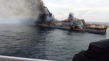 До попадания украинских ракет крейсер “Москва” шел на захват Одессы