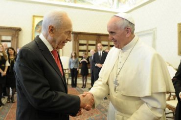 Папа Франциск встретился с президентом Израиля