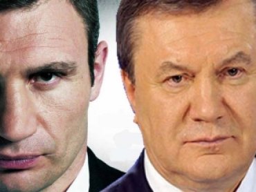 Рейтинг Кличко догнал рейтинг Януковича