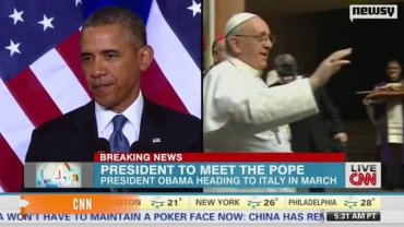 Папа Франциск в твиттере обошел по популярности президента США
