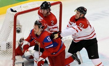 Сборная России по хоккею шокировала публику неспортивным поведением