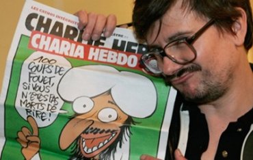 Автор карикатур на пророка Мухаммеда уходит из Charlie Hebdo
