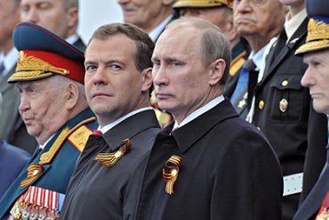 Путин не поздравил лидеров Украины и Грузии с Днем Победы