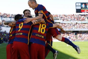 «Барселона» в 24 раз выиграла чемпионат Испании по футболу