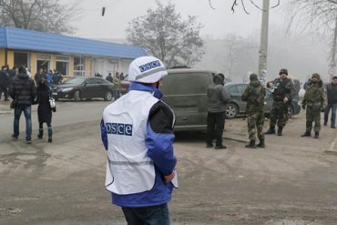 Наблюдатели ОБСЕ попали под обстрел возле Авдеевки