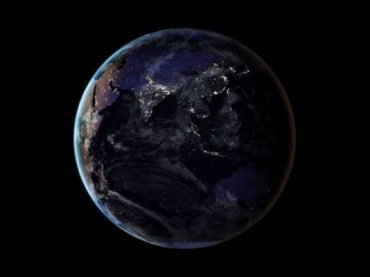NASA показало впечатляющий снимок ночной Земли