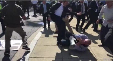 В Вашингтоне охранники Эрдогана избили демонстрантов