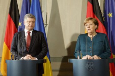 Порошенко и Меркель обсудили способы давления на Россию