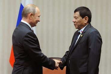 Президент Филиппин прервал визит в Москву из-за изменившихся обстоятельств