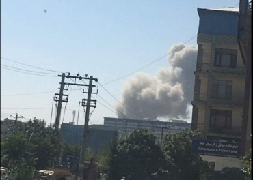 Мощный взрыв прогремел у посольства США в Кабуле