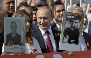 Путина предложили выдвинуть на Нобелевскую премию мира за «Бессмертный полк»