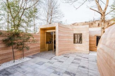 Китайские дизайнеры показали современное пещерное жилье