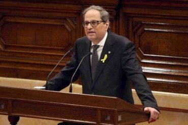 Новый премьер Каталонии не присягнул королю Испании
