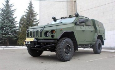 Украинцы построили новый бронеавтомобиль