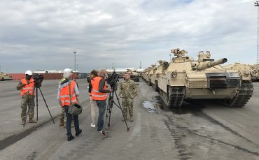 США перебрасывают танки в Восточную Европу