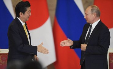Путин оконфузился на встрече с Синдзо Абэ