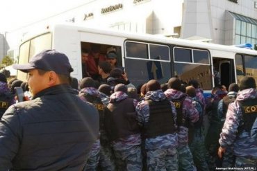 В Казахстане прошли массовые задержания на акциях протеста