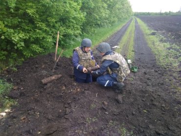 В Запорожской области нашли снаряды