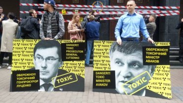 Активисты просят США ввести санкции против Авакова и Луценко