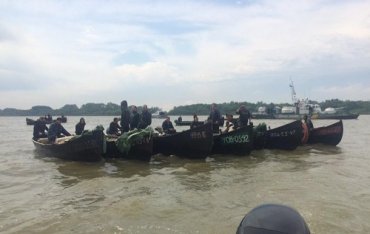 Рыбаки перекрыли Дунай и требуют увеличить лимит вылова рыбы