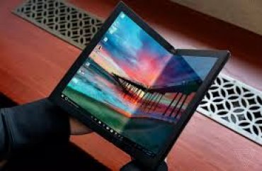 Lenovo анонсировала ноутбук с гибким складным экраном