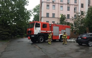 В Киевское Александровской больнице произошел пожар