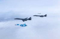 Над Украиной летают бомбардировщики ВВС США